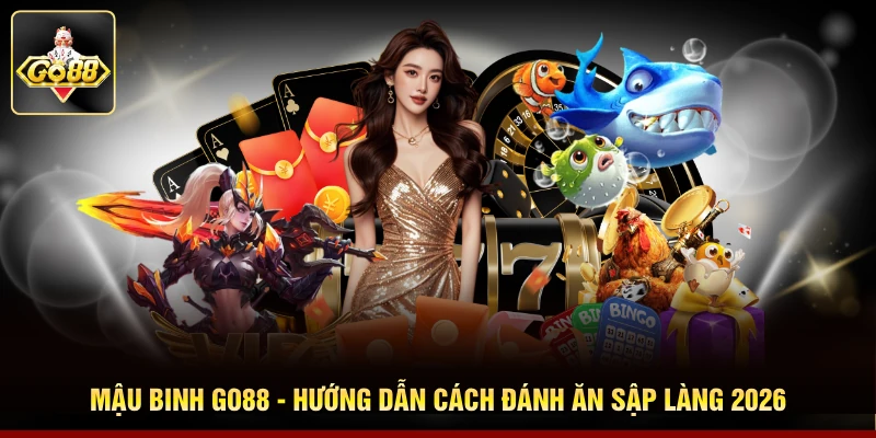 Mậu Binh Go88 - Hướng Dẫn Cách Đánh Ăn Sập Làng 2026 